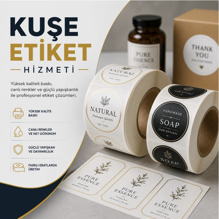Kuşe Etiket